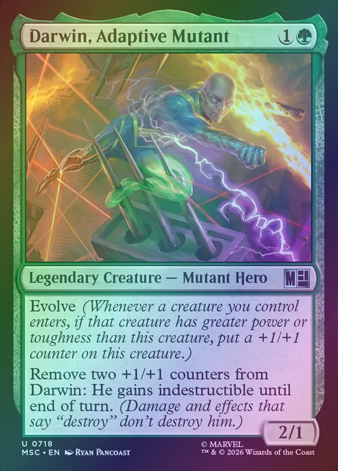 Darwin, Adaptive Mutant (MSC) (718) / Foil