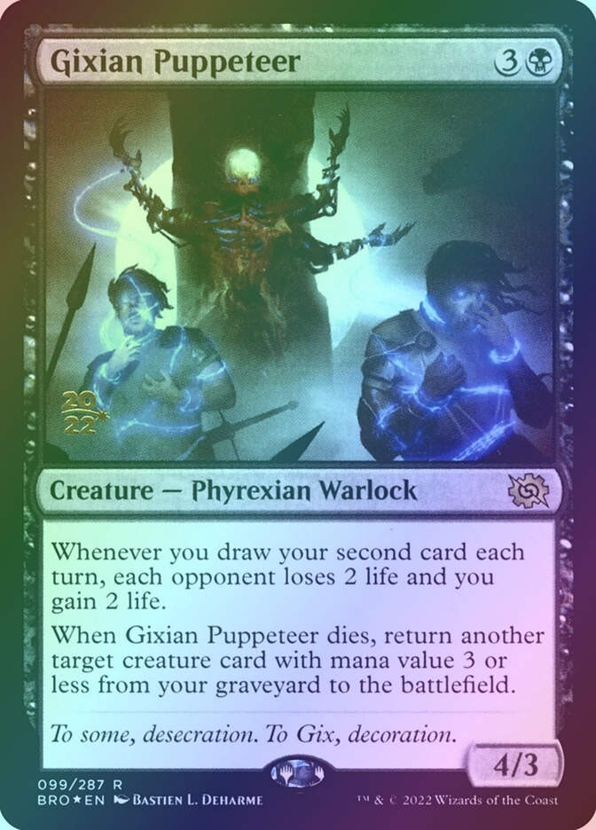 Gixian Puppeteer (PBRO) (99s) / Foil