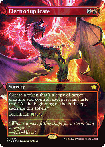 Electroduplicate (FDN) (390) / Mana Foil / Borderless