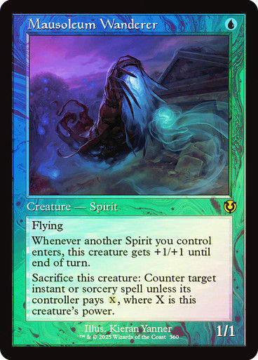 Mausoleum Wanderer (INR) (360) / Foil Retro