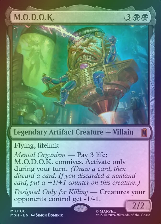 M.O.D.O.K. (MSH) (106) / Foil