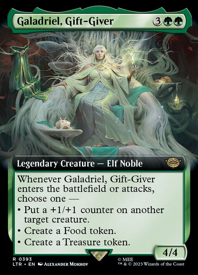 Galadriel, Gift-Giver (LTR) (393) / Extended Art