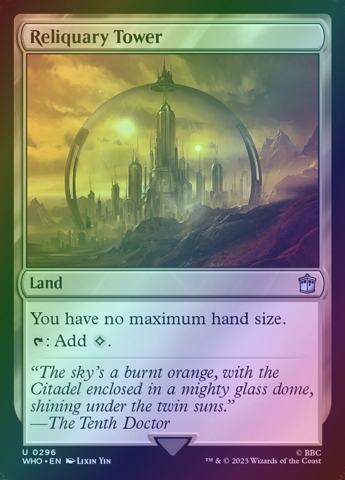 Reliquary Tower (WHO) (296) / Foil