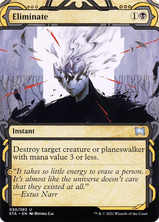 Eliminate (STA) (30) / Borderless / Showcase
