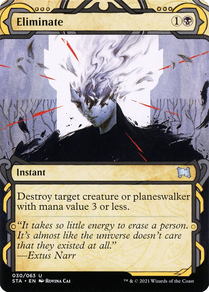 Eliminate (STA) (30) / Borderless / Showcase