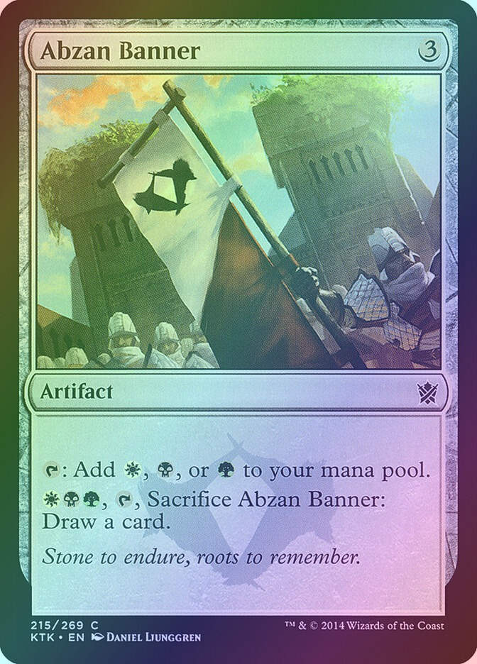 Abzan Banner (KTK) (215) / Foil