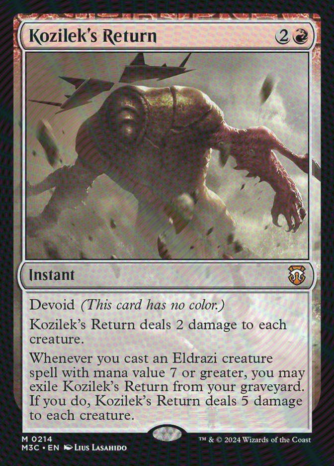 Kozilek's Return (M3C) (214) / Ripple Foil