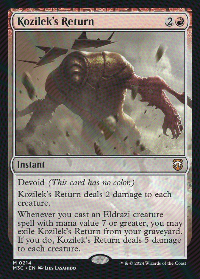 Kozilek's Return (M3C) (214) / Ripple Foil