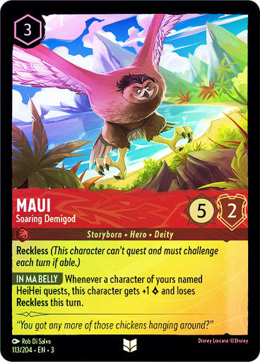 Maui - Soaring Demigod (LOR_ITI) / Foil