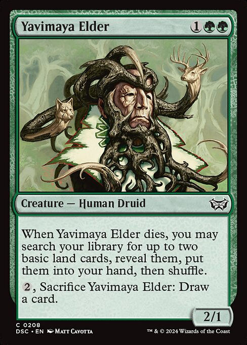 Yavimaya Elder (DSC) (208)