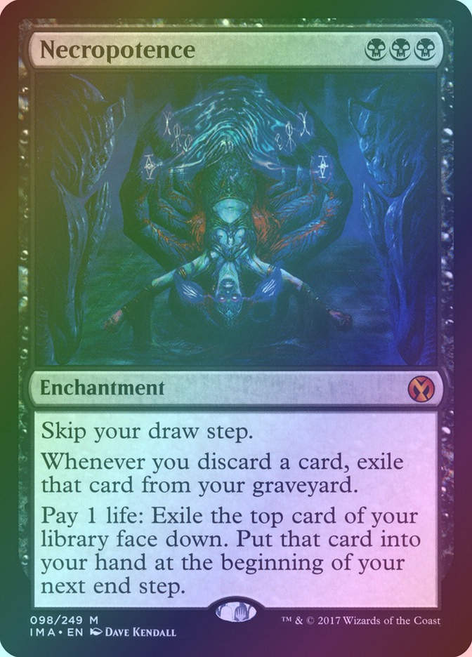 Necropotence (IMA) (98) / Foil
