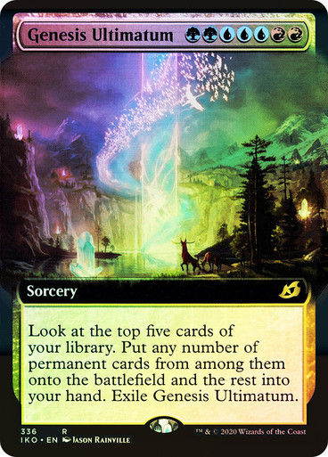 Genesis Ultimatum (IKO) (336) / Extended Art / Foil