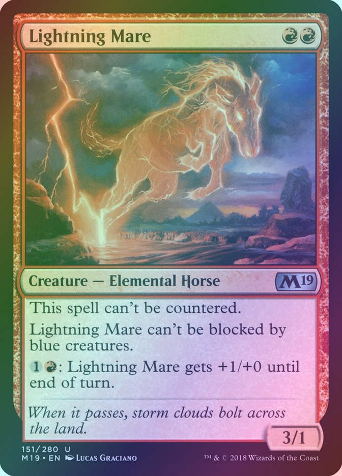 Lightning Mare (M19) (151) / Foil