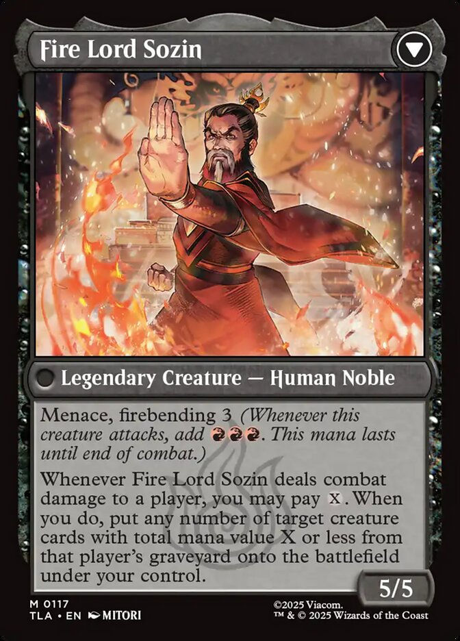 The Rise of Sozin // Fire Lord Sozin (TLA) (117) — cara 2 de 2