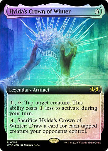 Hylda's Crown of Winter (woe) / Extended Art Foil