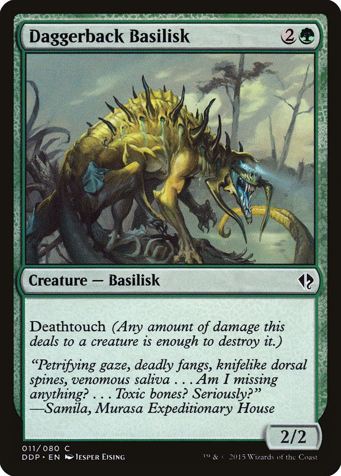 Daggerback Basilisk (ddp)