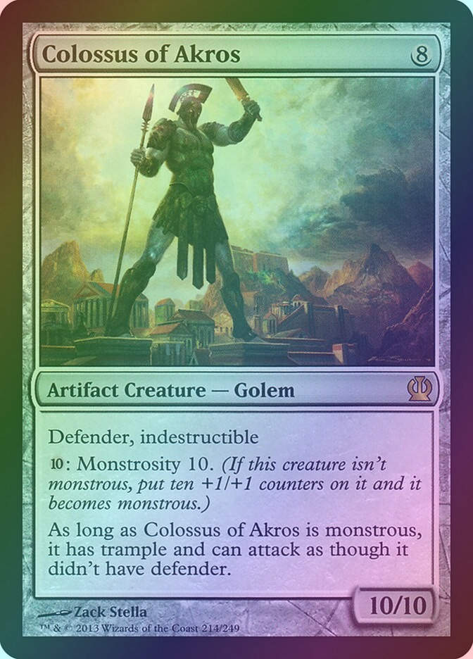 Colossus of Akros (THS) (214) / Foil