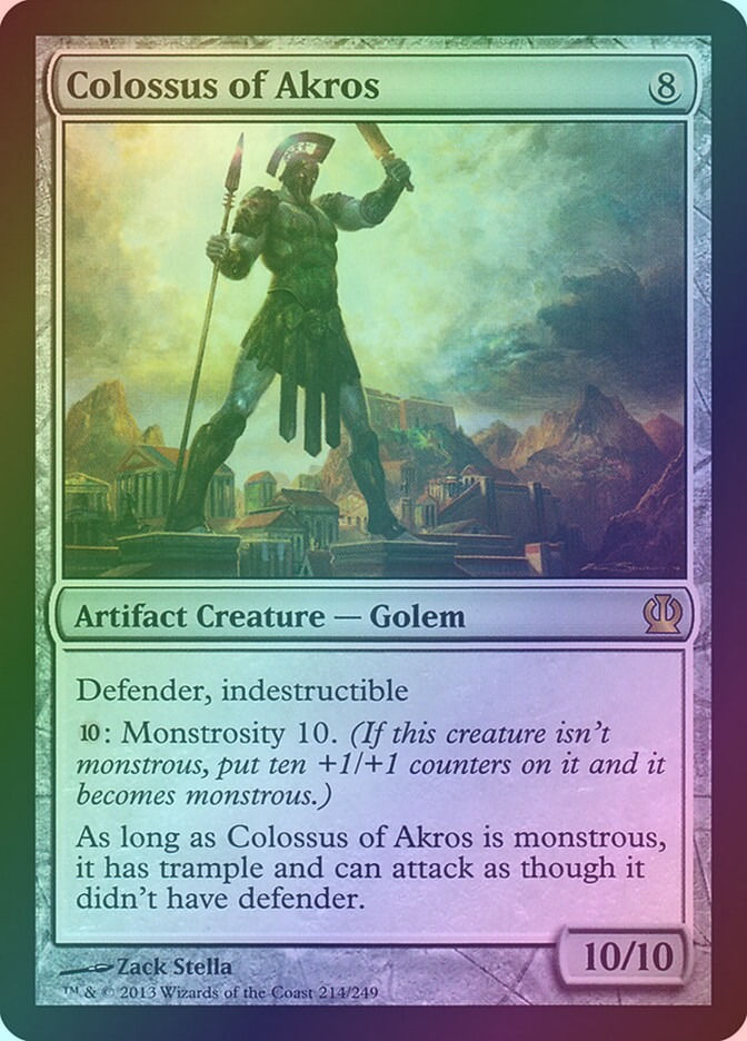 Colossus of Akros (THS) (214) / Foil