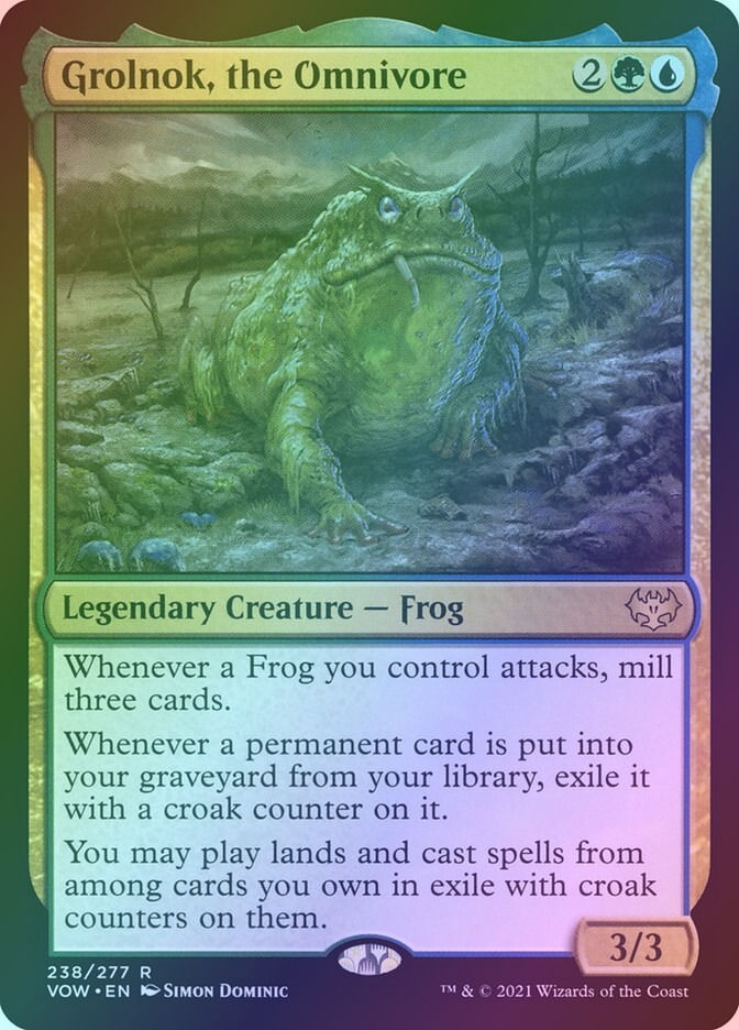 Grolnok, the Omnivore (VOW) (238) / Foil