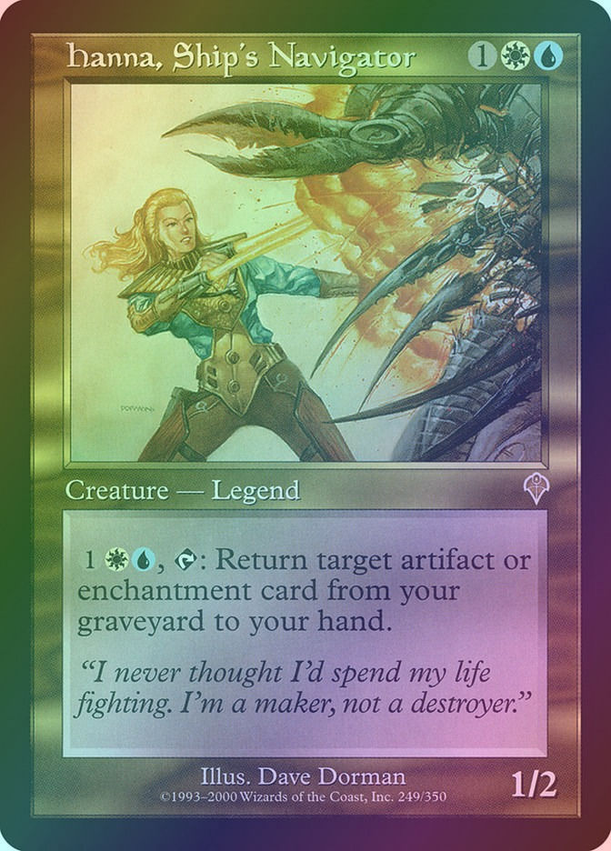 Hanna, Ship's Navigator (INV) (249) / Foil