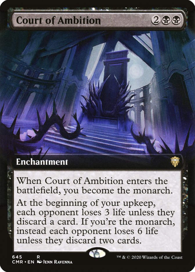 Court of Ambition (CMR) (645) / Extended Art