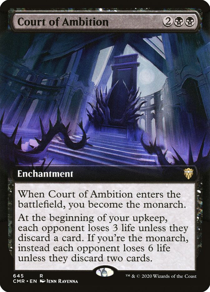 Court of Ambition (CMR) (645) / Extended Art