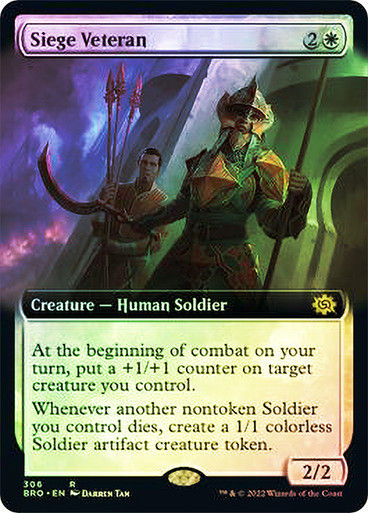 Siege Veteran (BRO) / Extended Art Foil