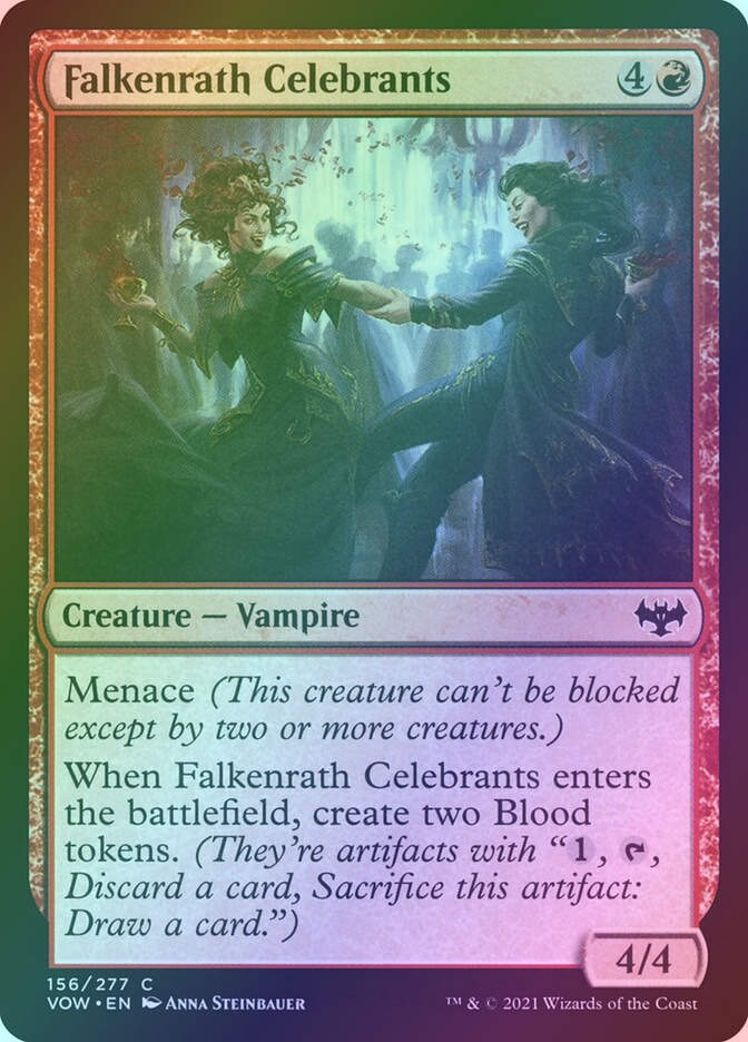 Falkenrath Celebrants (VOW) (156) / Foil