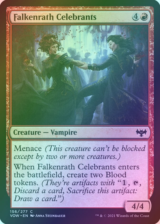 Falkenrath Celebrants (VOW) (156) / Foil