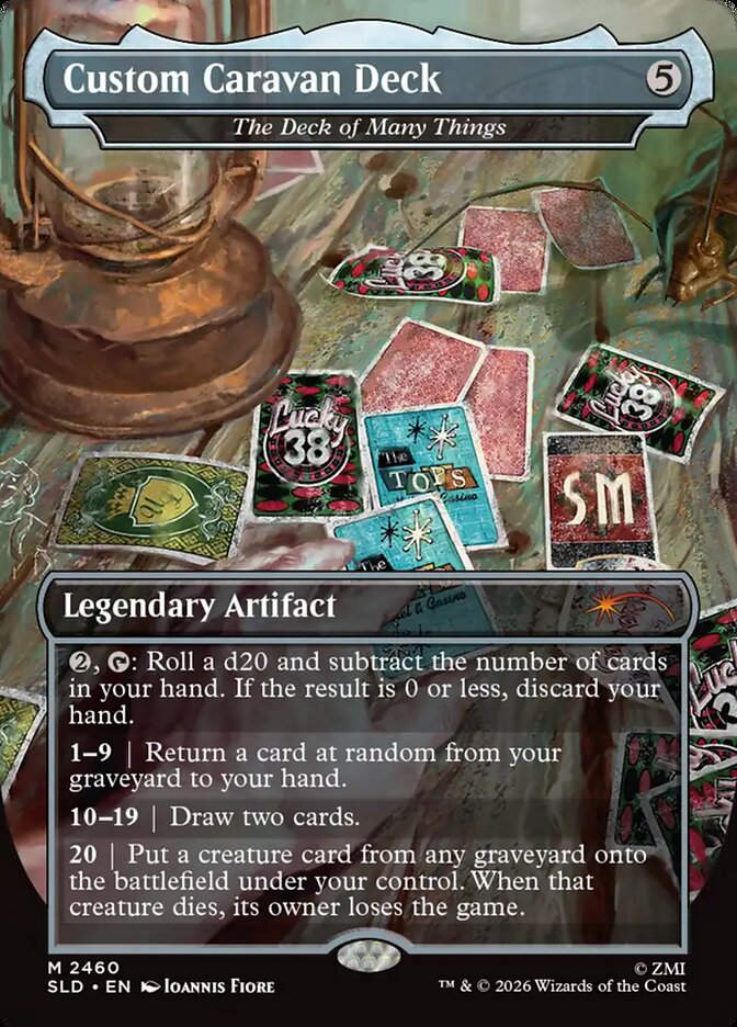 The Deck of Many Things (SLD) (2460) / Borderless