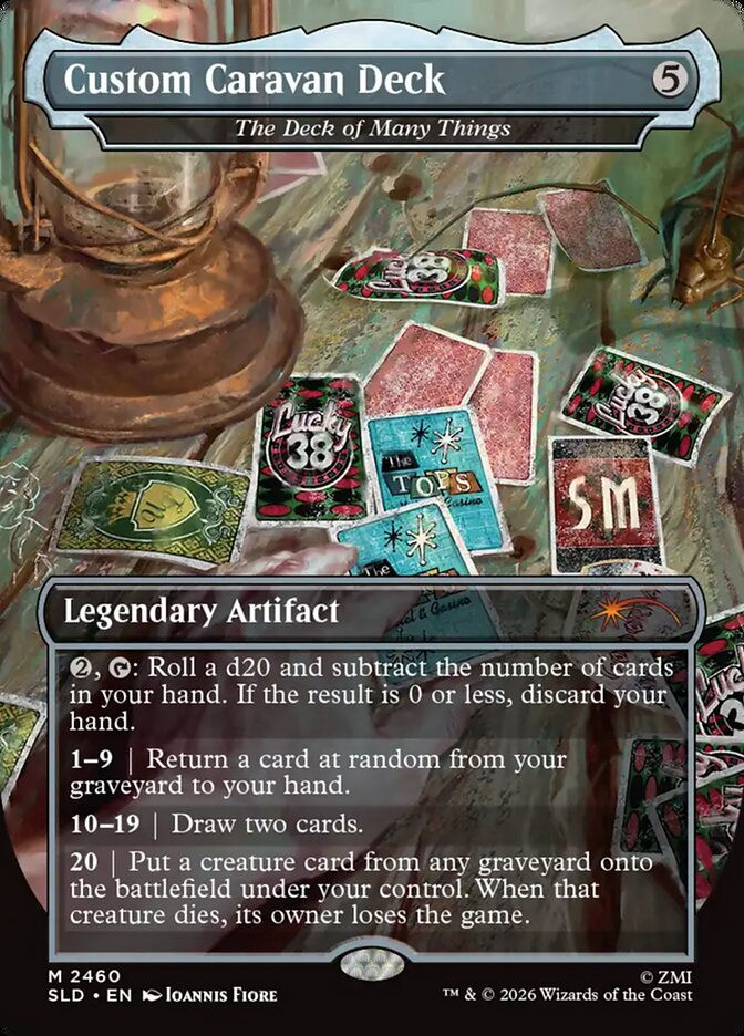 The Deck of Many Things (SLD) (2460) / Borderless