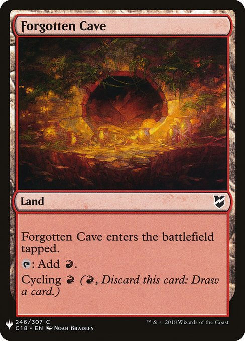 Forgotten Cave (PLST) (C18-246)