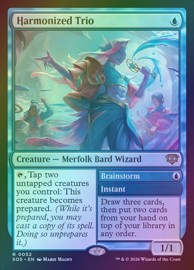 Harmonized Trio // Brainstorm (SOS) (52) / Foil