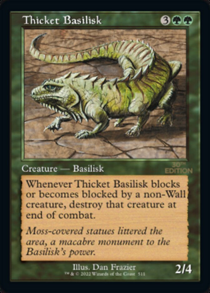 Thicket Basilisk (30a) / Retro Frame