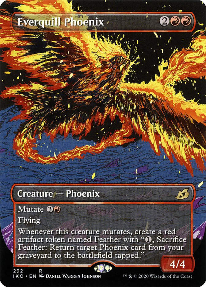 Everquill Phoenix (IKO) (292) / Borderless / Showcase