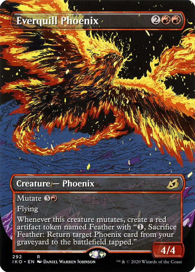 Everquill Phoenix (IKO) (292) / Borderless / Showcase
