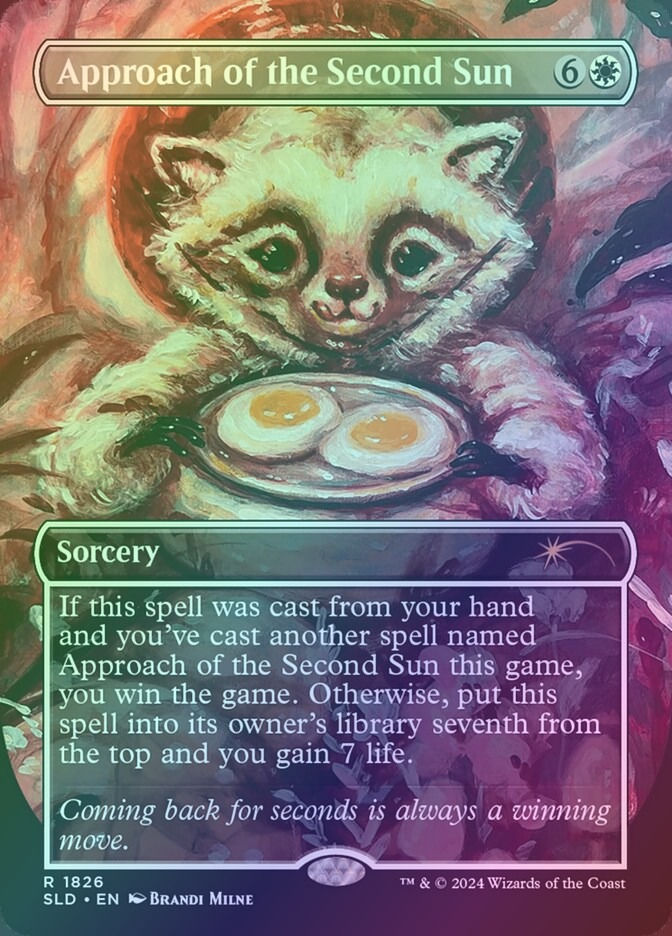 Approach of the Second Sun (SLD) (1826) / Borderless / Rainbow Foil