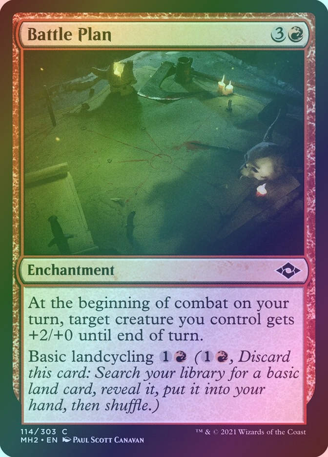 Battle Plan (MH2) (114) / Foil