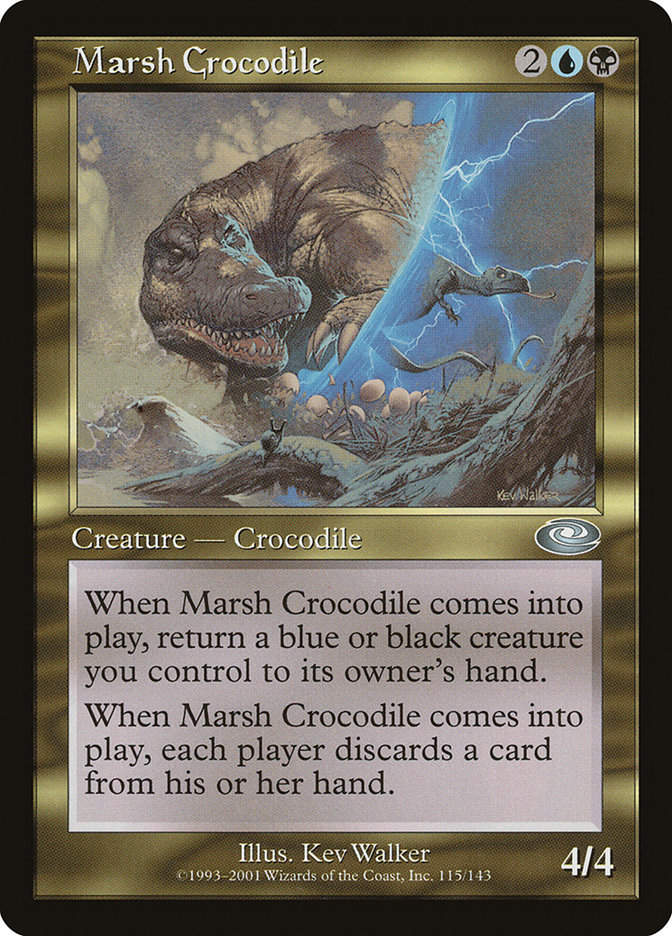 Marsh Crocodile (pls)