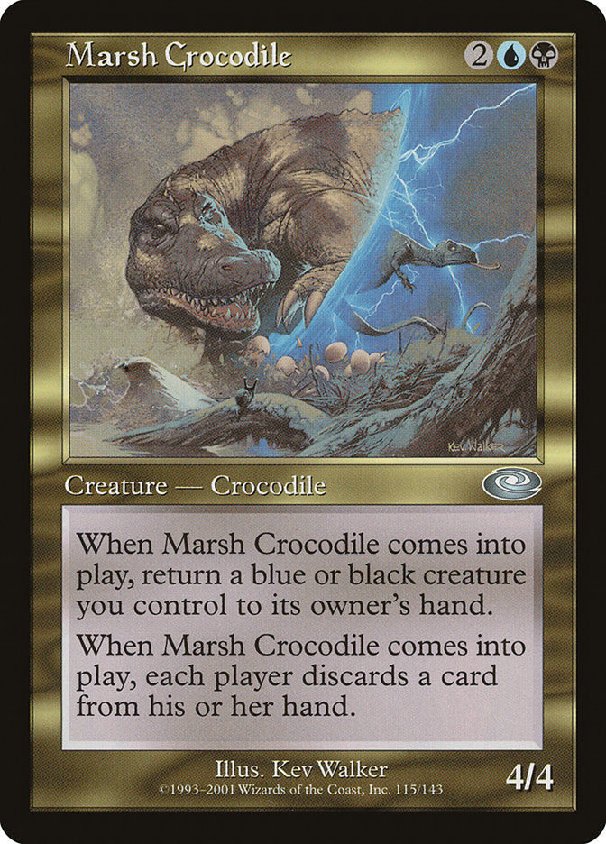 Marsh Crocodile (pls)