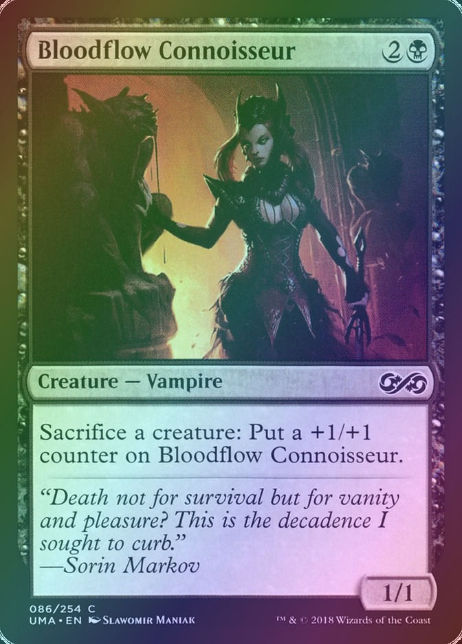 Bloodflow Connoisseur (UMA) (86) / Foil
