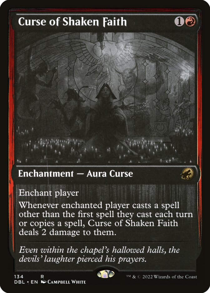 Curse of Shaken Faith (DBL) (134)