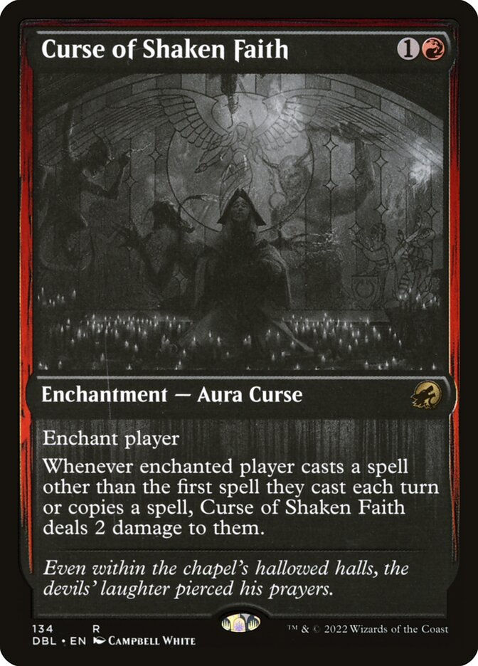 Curse of Shaken Faith (DBL) (134)