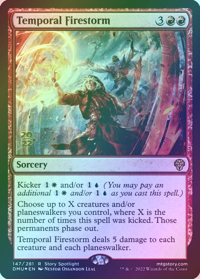 Temporal Firestorm (PDMU) (147s) / Foil