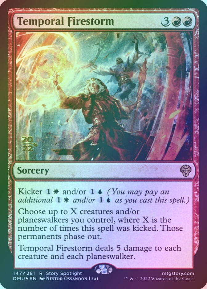 Temporal Firestorm (PDMU) (147s) / Foil