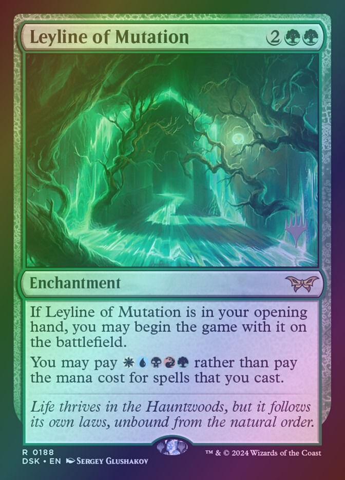 Leyline of Mutation (PDSK) (188p) / Foil