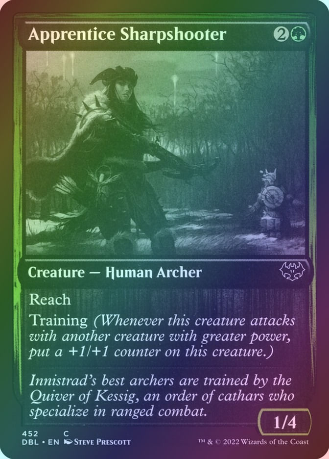Apprentice Sharpshooter (DBL) (452) / Foil