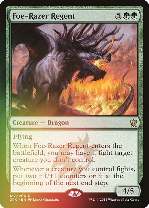 Foe-Razer Regent (DTK) / Foil