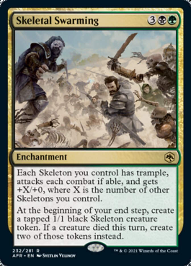 Skeletal Swarming (AFR)