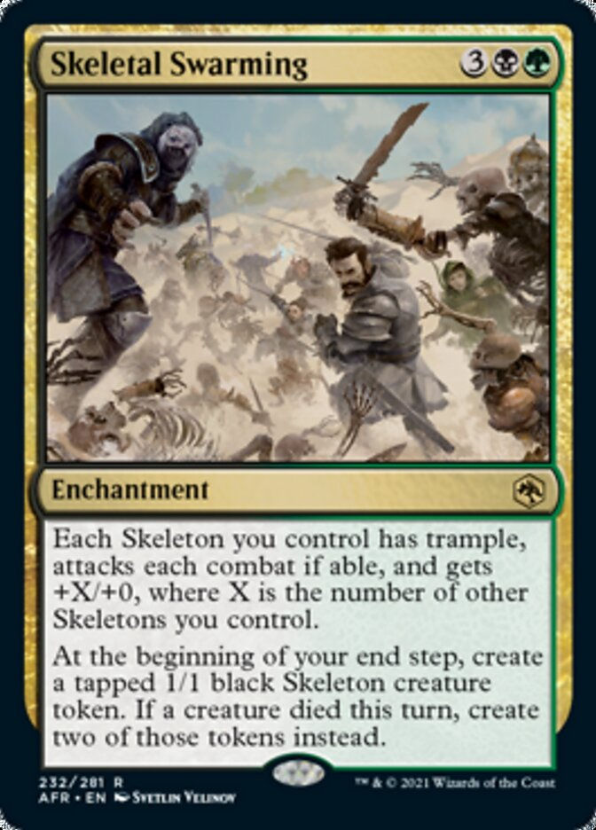 Skeletal Swarming (AFR)